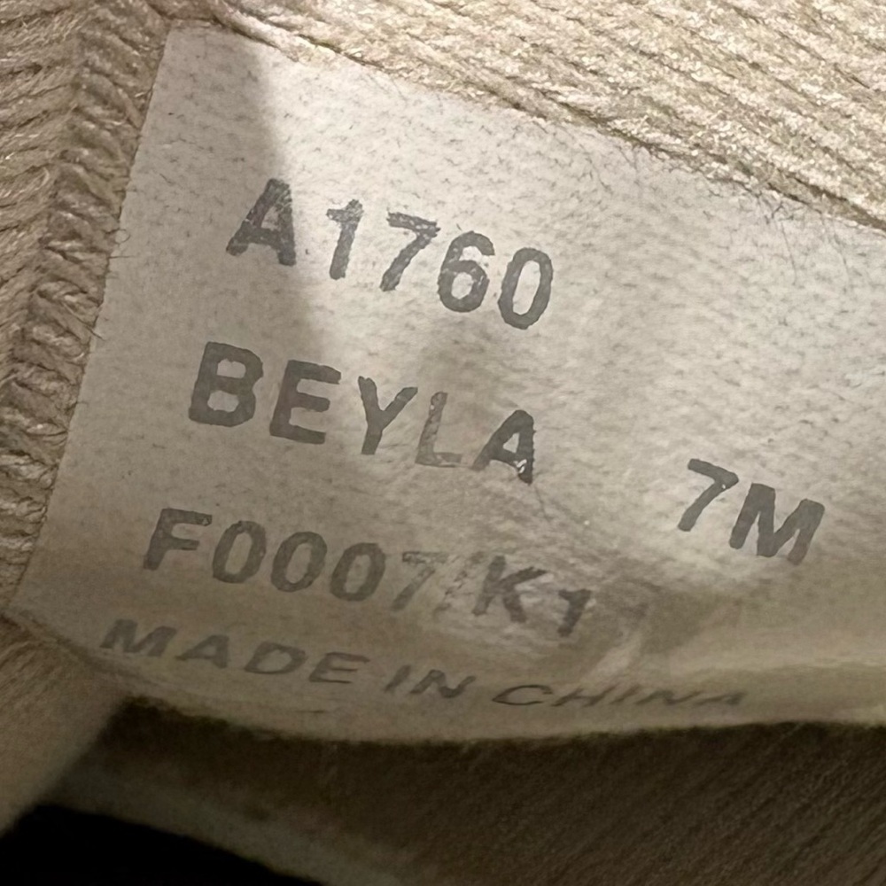 COACH Beyla Sneakers Khaki Signature Jacquard Suede Tennis Shoes Size 7 Brown - Picture 4 of 9